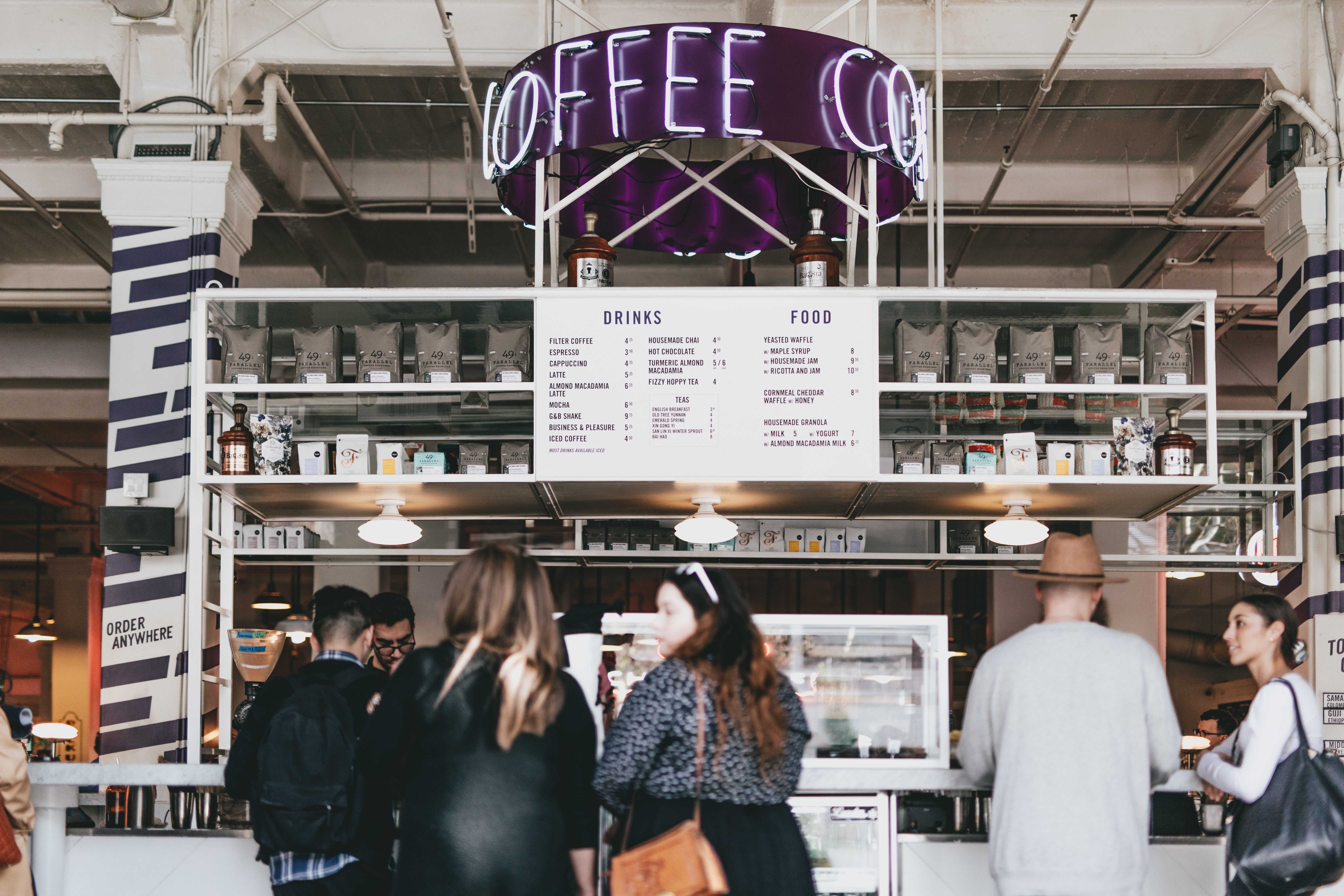 Customer loyalty program at Coffee Cafe